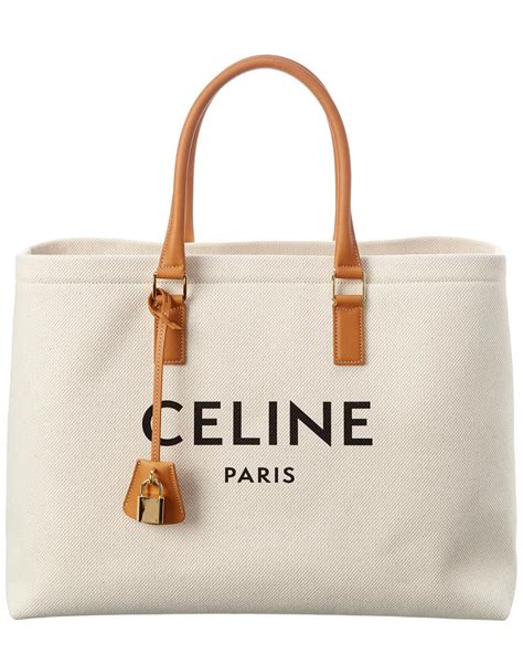 celine canvas tote price|celine cabas tote small.